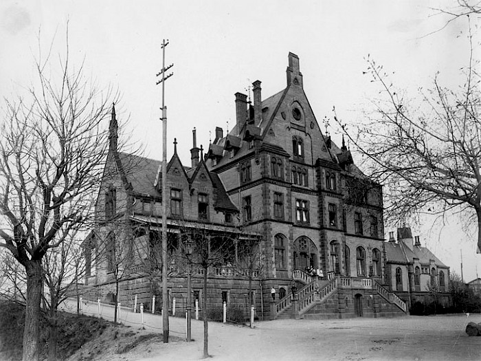 Ostbahnhof 1910 vor dem Umbau