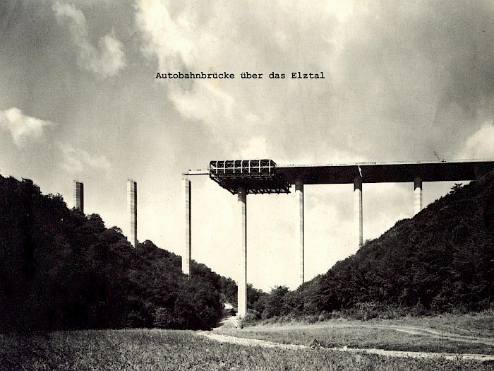 Bau der Elztal-Brücke A48